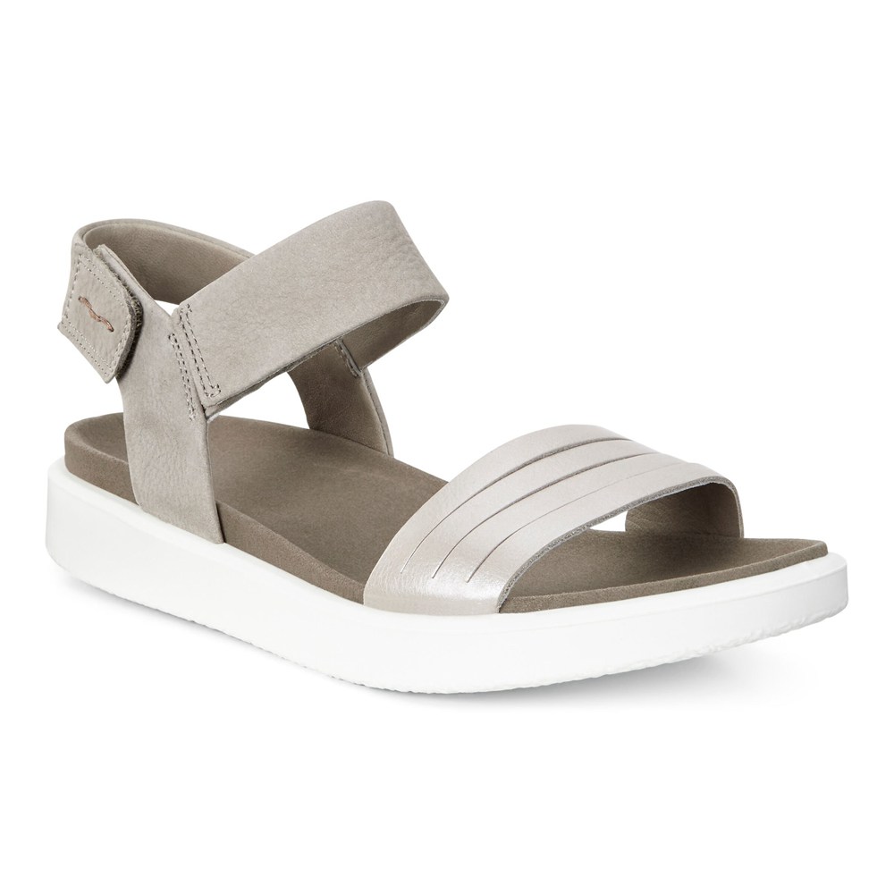 Sandalias Mujer - ECCO Flowt Flat - Grises - NDX476953